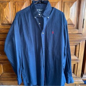 Ralph Lauren Men's Navy Casual Shirt